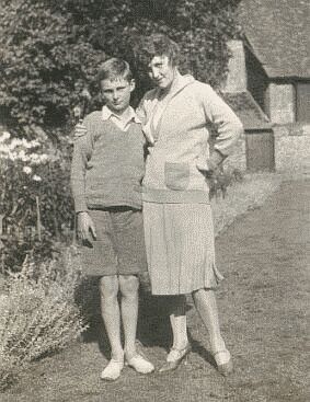 Fay Compton and son